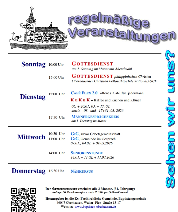 2025 01 03 regelmassige Veranstaltungen